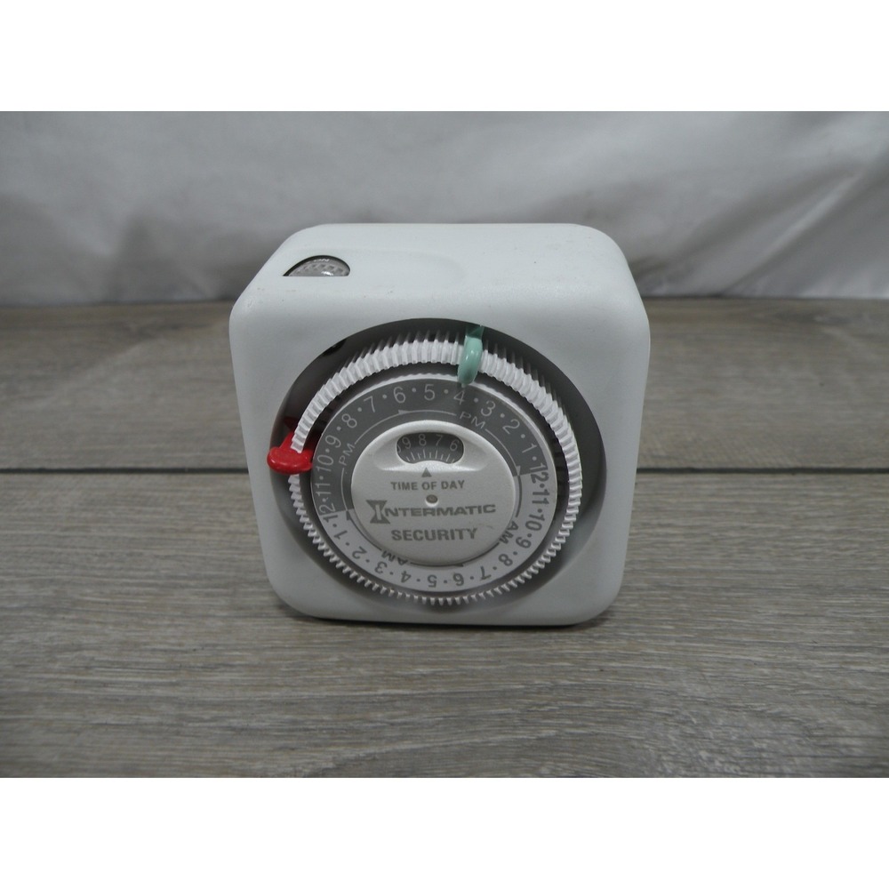 Intermatic‎ TN711 Plug-In Mechanical Timer for Lights Appliances Security